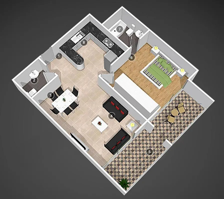 Handsome 1Br In Armada Tower 3 Dubai 0*,  United Arab Emirates